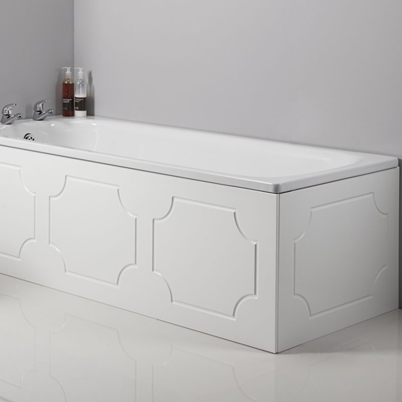 Milton bath panel white Milton bath panel white