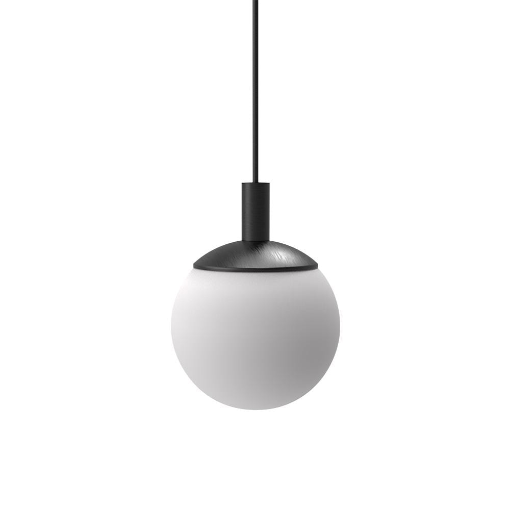 Ceiling Lighting - white bulb and black top