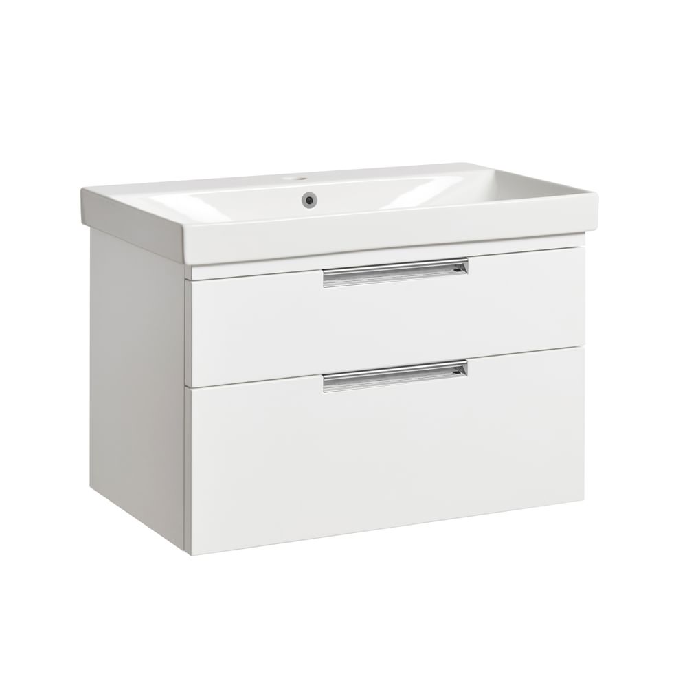 Platform 800 wall mounted vanity unit | R2 Bathrooms
