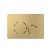 Premium Flush Plate Brushed Brass 1102653