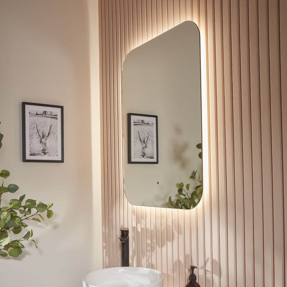Wmb2011 Mirror Roper Rhodes Pure LED Illuminated 600 X 800 Mirror | Roper Rhodes Trade Solutions
