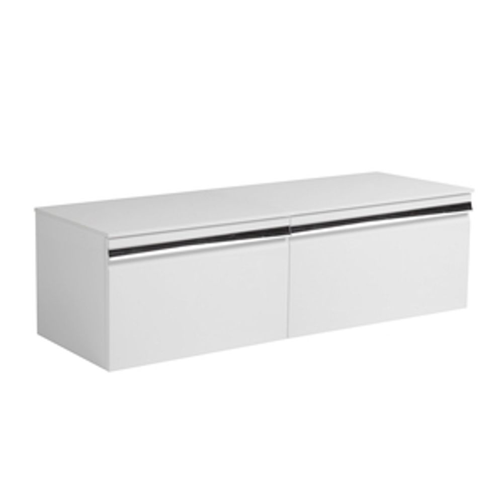 Pursuit 1200 Wall Hung Vanity Unit Gloss White 1064469 slide image Pursuit 1200 Wall Hung Vanity Unit Gloss White 1064469 slide image