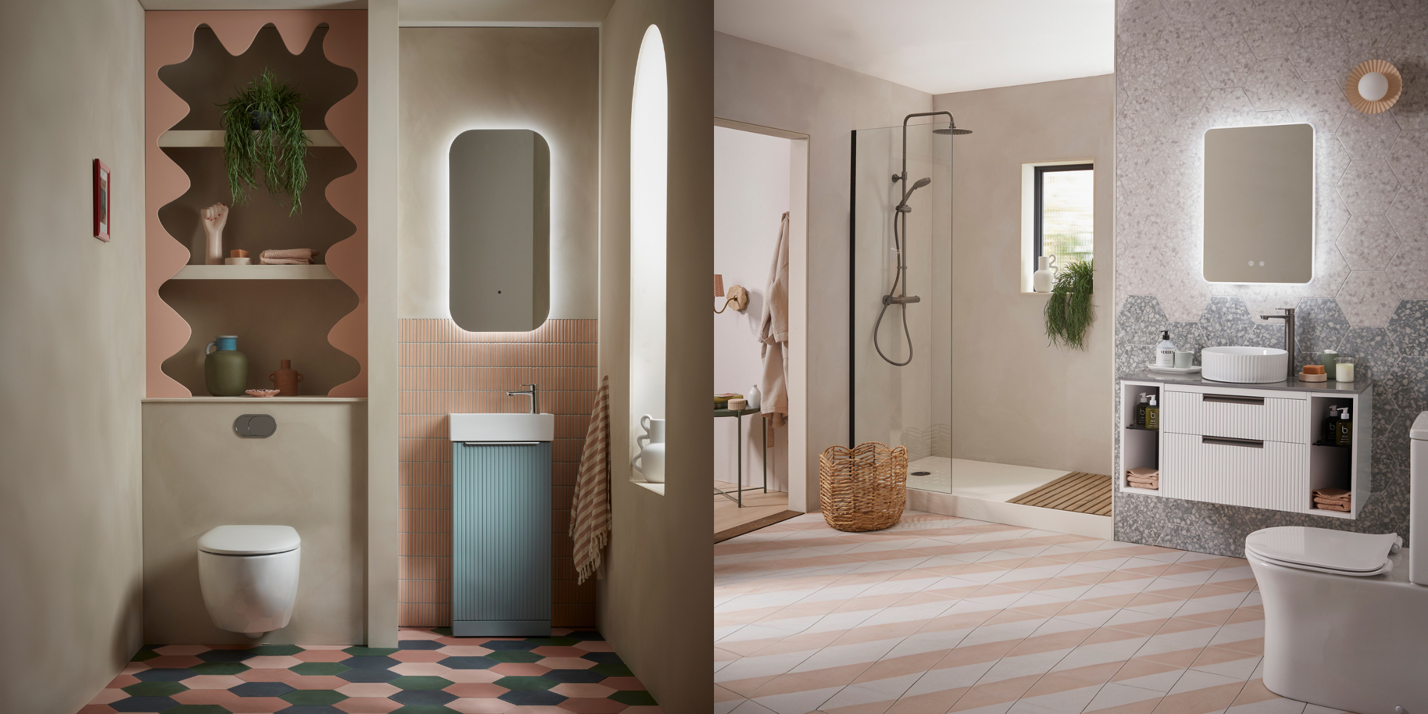 Playful Pattern & Colour Bathroom Ideas | R2 Bathrooms
