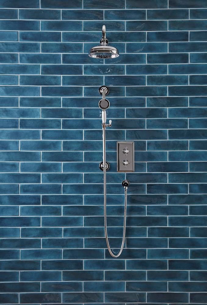 Regatta concealed shower lifestyle slide image Regatta concealed shower lifestyle slide image