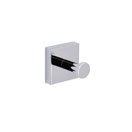 Restore Square Robe Hook - Chrome
