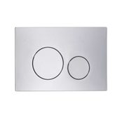 Rondo push plate chrome TR9012