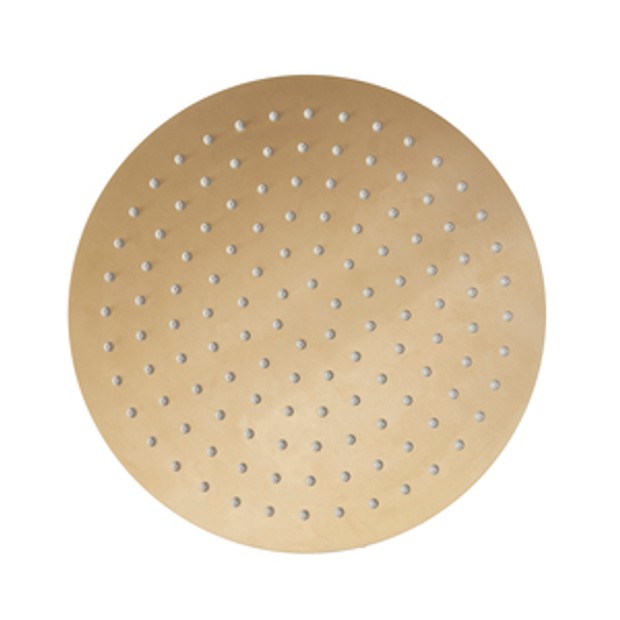 Round 250mm Shower Head Brushed Brass 1068274 Round 250mm Shower Head Brushed Brass 1068274