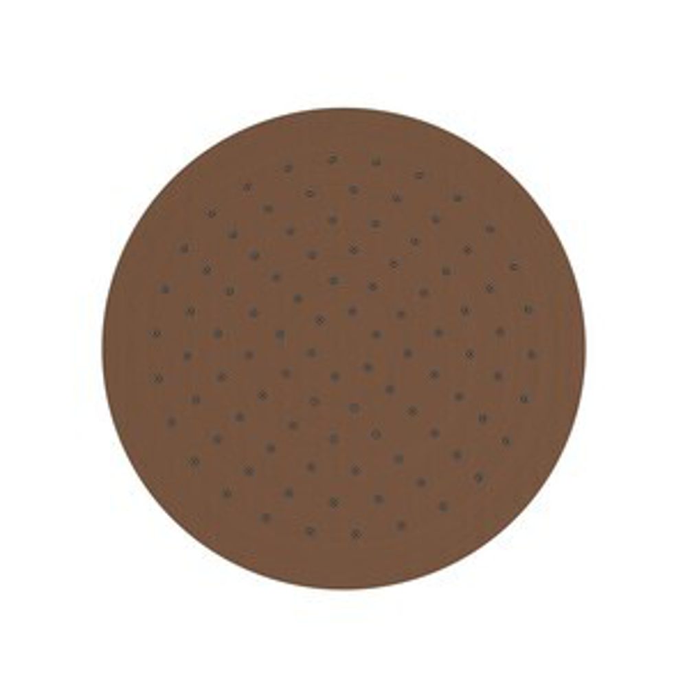 Round 300mm Ceiling Mounted Shower Head Brushed Bronze 1102416 slide image Round 300mm Ceiling Mounted Shower Head Brushed Bronze 1102416 slide image