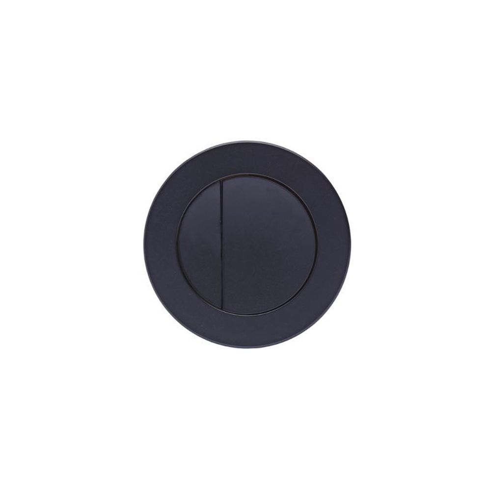 Round flush button black TR9022 slide image