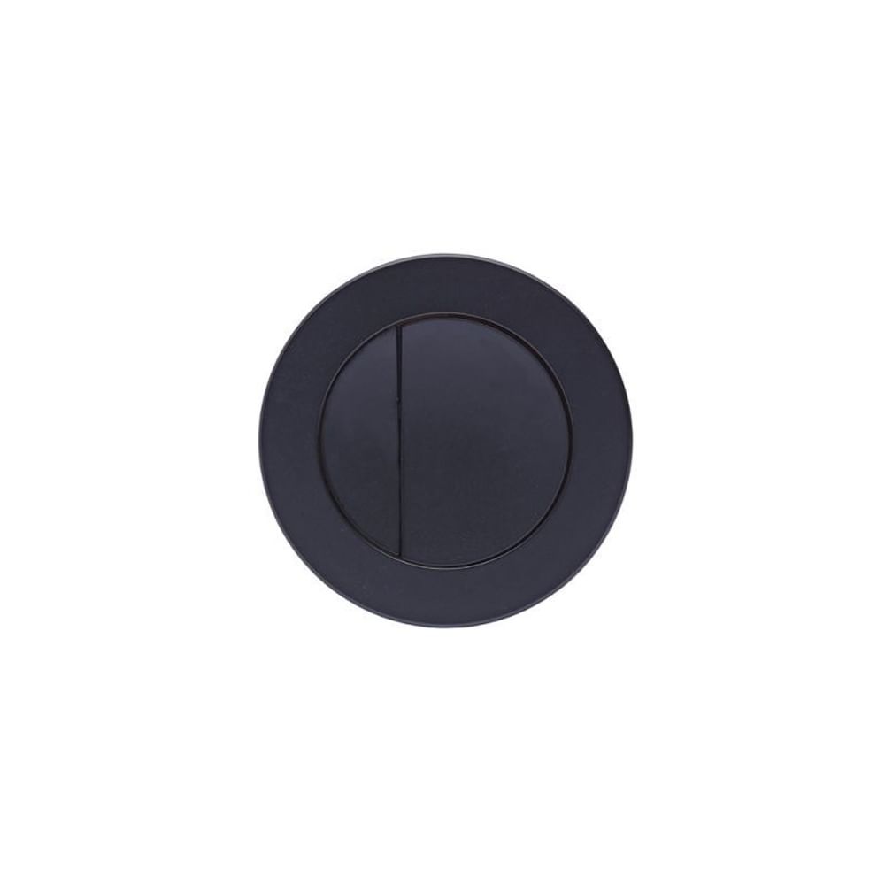 Round flush button black TR9022 slide image Round flush button black TR9022 slide image