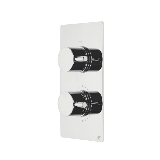 round handle dual function concealed shower valve