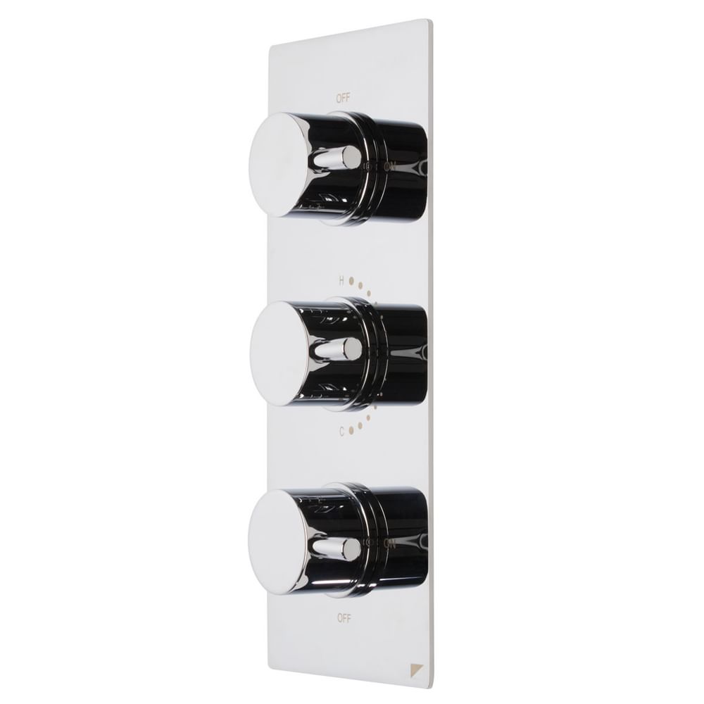 round handle chrome concealed shower valve slide image round handle chrome concealed shower valve slide image