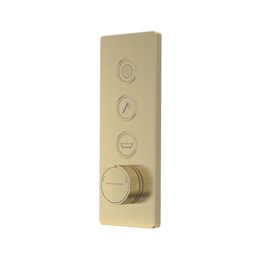 SV321704 Event Click 3 F Valve Brushed Brass slide image SV321704 Event Click 3 F Valve Brushed Brass slide image