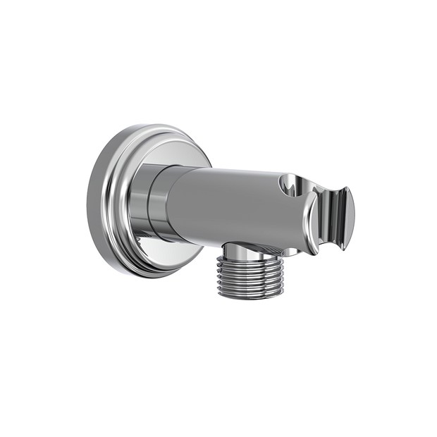 SVACS37 Traditional Wall Elbow Handset Outlet Chrome