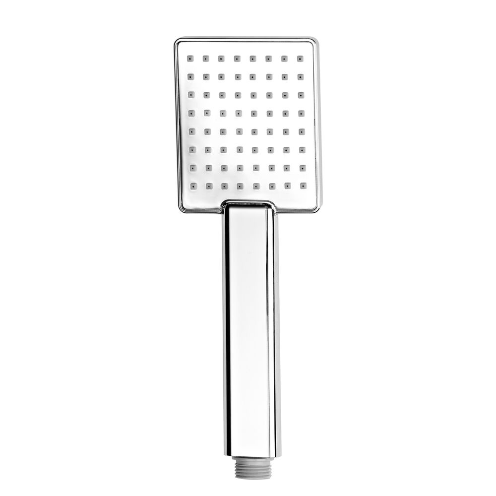 square chrome shower handset slide image