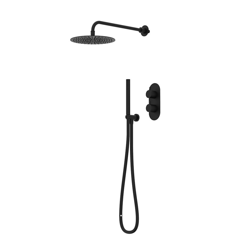 SVSET190 Unity 2 F Shower System Hotel Style Black slide image SVSET190 Unity 2 F Shower System Hotel Style Black slide image