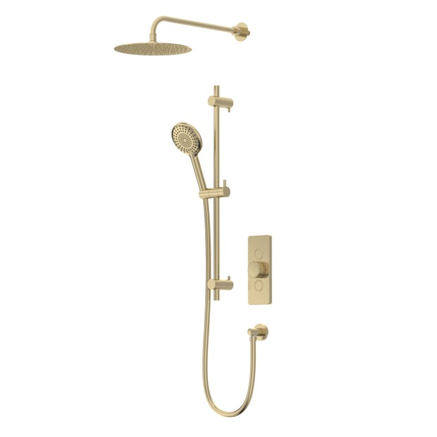 SVSET205 Event Click 2 F with Riser Brushed Brass