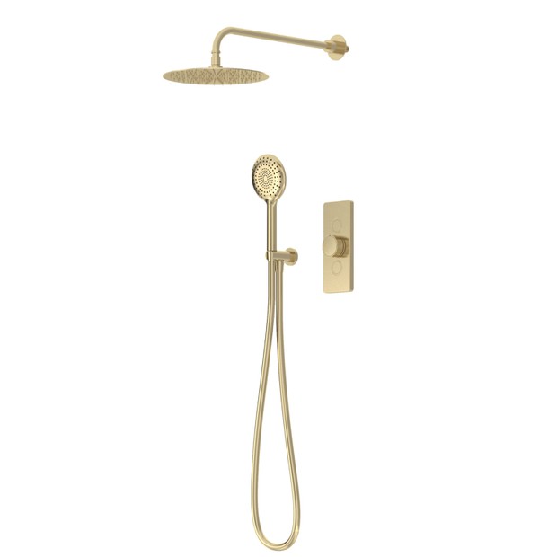 SVSET206 Event Click 2 F with Handset Outlet Brass