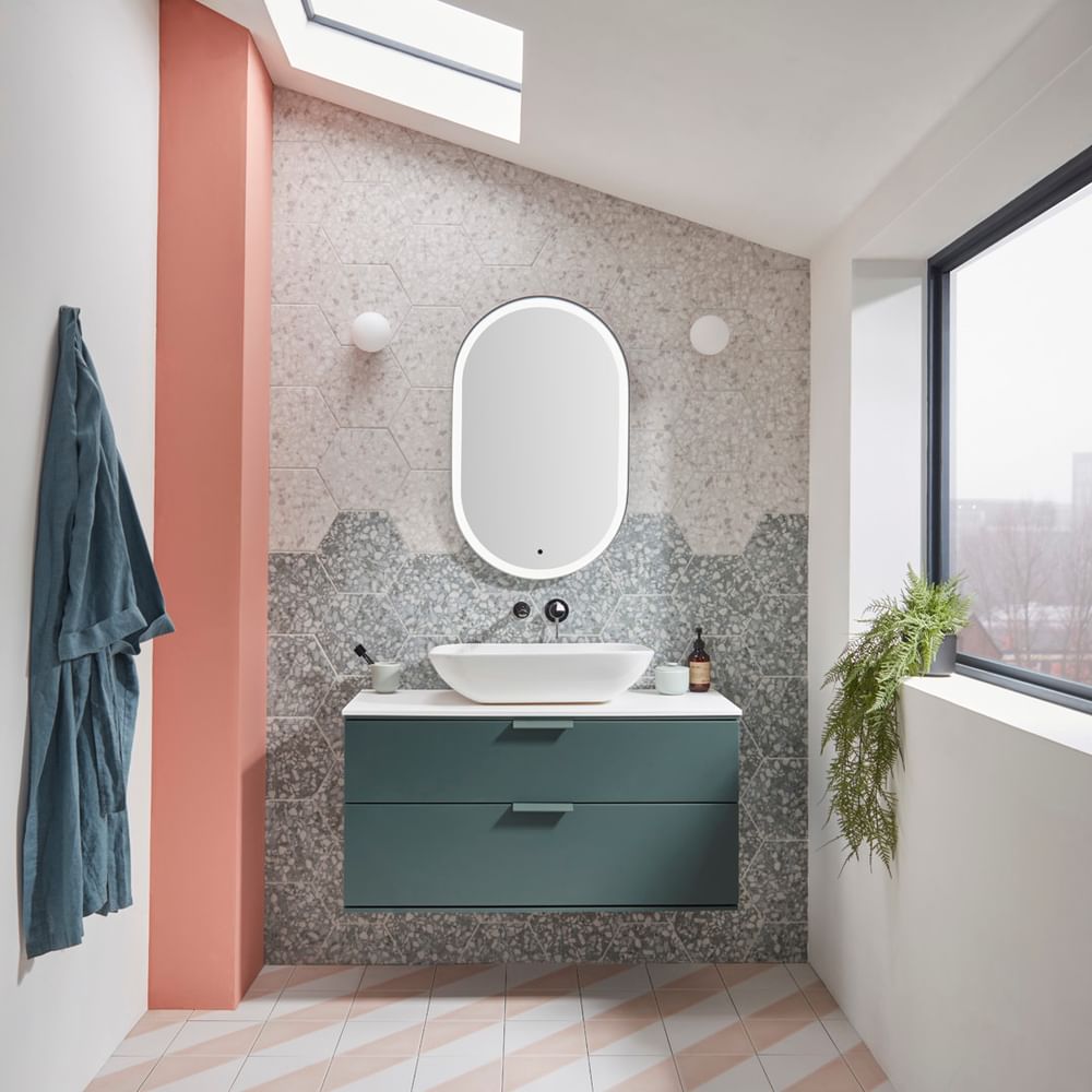 Scheme 1000 Juniper Vessel Basin Lifestyle slide image Scheme 1000 Juniper Vessel Basin Lifestyle slide image