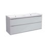 Scheme 1200 WMU ISO with Double Drawer Gloss Lt Grey SCH1200 D LG CR copy slide image