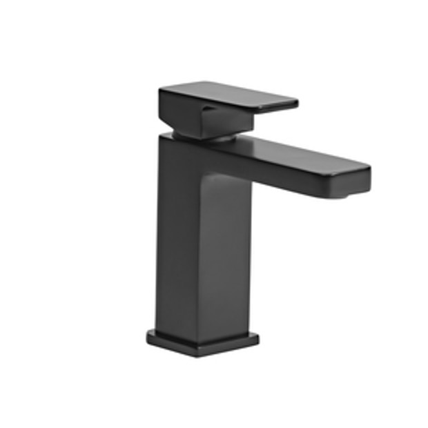 Serve Basin Mixer with Click Waste in Black 1034918 Serve Basin Mixer with Click Waste in Black 1034918