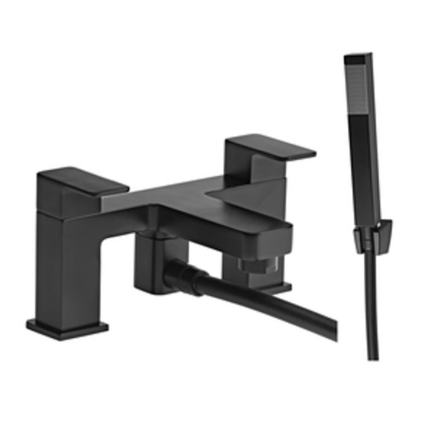 Serve Bath Shower Mixer in Black 1034924 Serve Bath Shower Mixer in Black 1034924