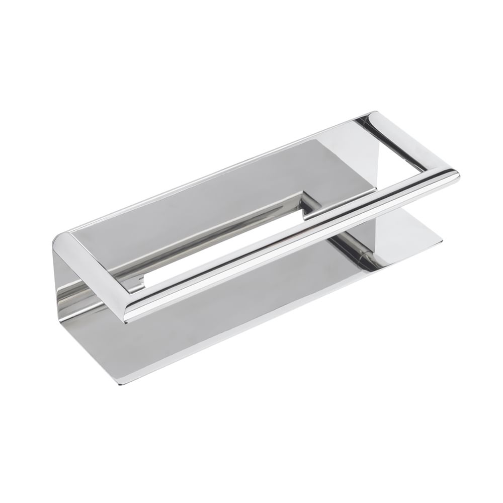 Shower shelf with rail 4101 02 slide image Shower shelf with rail 4101 02 slide image