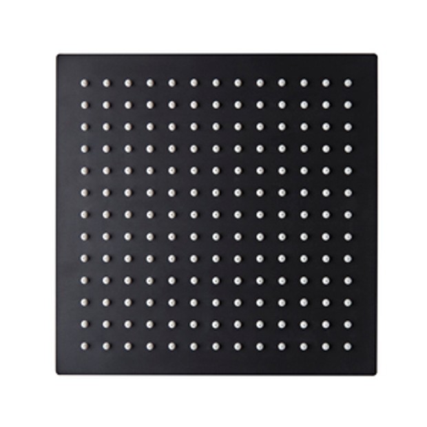 Square 250 Mm Shower Head Black 1068394 Square 250 Mm Shower Head Black 1068394