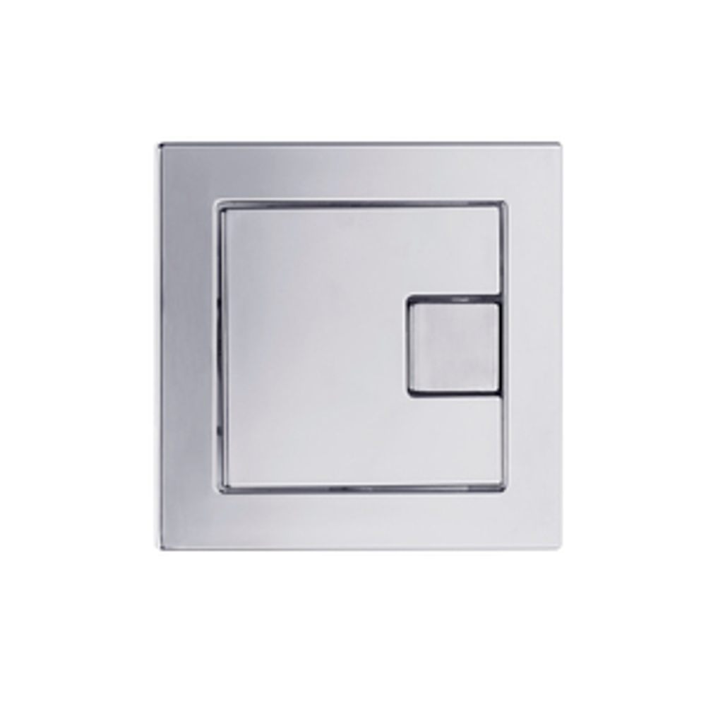 Square Flush Button Chrome 1033984 slide image Square Flush Button Chrome 1033984 slide image