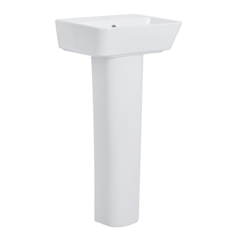 Square Pedestal and 450mm basin SN420 SB SNPED Square Pedestal and 450mm basin SN420 SB SNPED