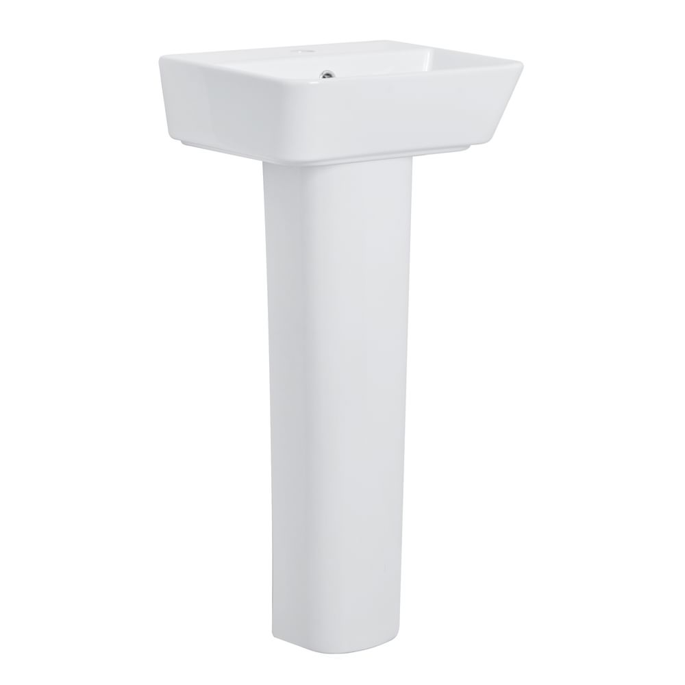 Square Pedestal and 450mm basin SN420 SB SNPED slide image Square Pedestal and 450mm basin SN420 SB SNPED slide image
