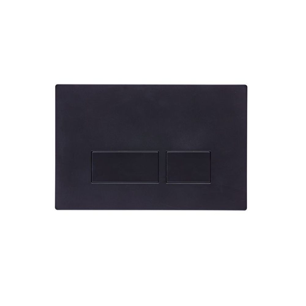 Square flush plate black TR9020 slide image