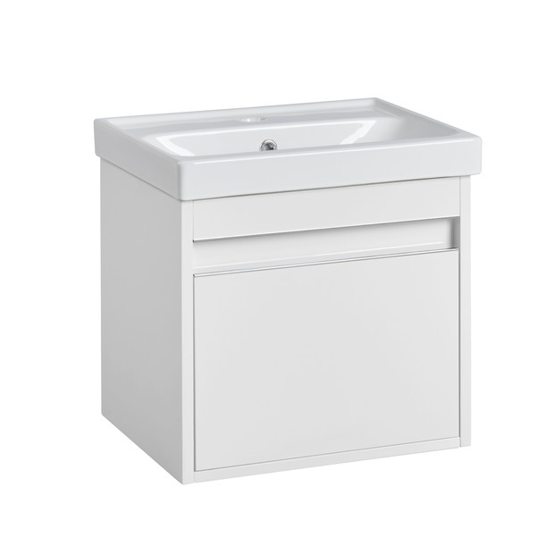 Status 600 freestanding vanity unit | R2 Bathrooms