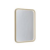 Stealth 500 X 700 Bathroom Mirror Brushed Brass 1065197
