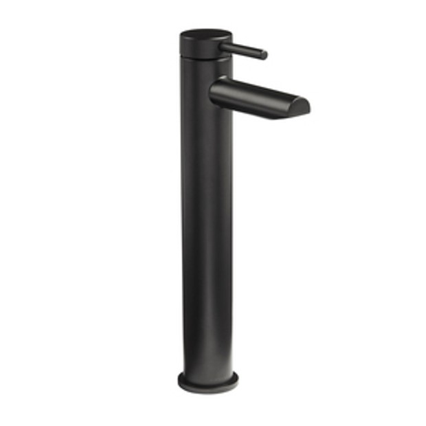 Storm Nova Tall Basin Mixer With Click Waste Black 1065333 Storm Nova Tall Basin Mixer With Click Waste Black 1065333