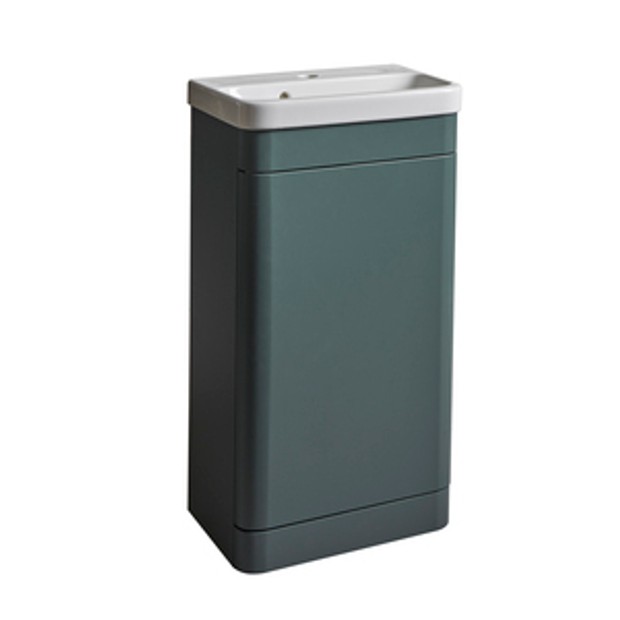System 450 Cloakroom Vanity Unit Matt Juniper Green 1064900 System 450 Cloakroom Vanity Unit Matt Juniper Green 1064900