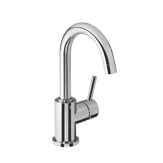 chrome lever bathroom basin mixer tap