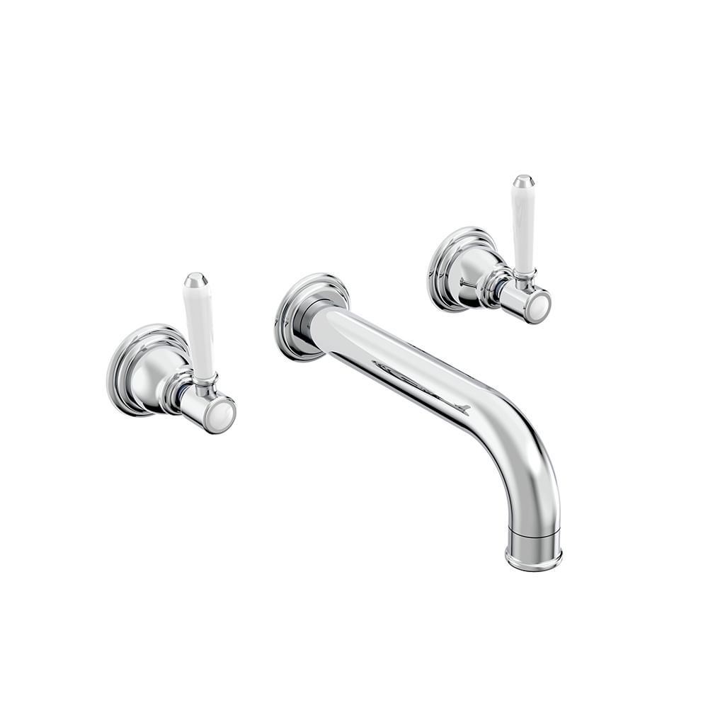 T321902 Keswick WM Basin Mixer Brushed Chrome slide image T321902 Keswick WM Basin Mixer Brushed Chrome slide image