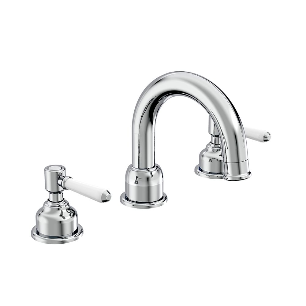 T327902 Keswick 3 TH Basin Mixer Chrome slide image T327902 Keswick 3 TH Basin Mixer Chrome slide image