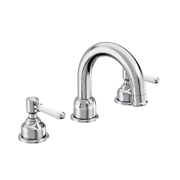 T327902 Keswick 3 TH Basin Mixer Chrome T327902 Keswick 3 TH Basin Mixer Chrome