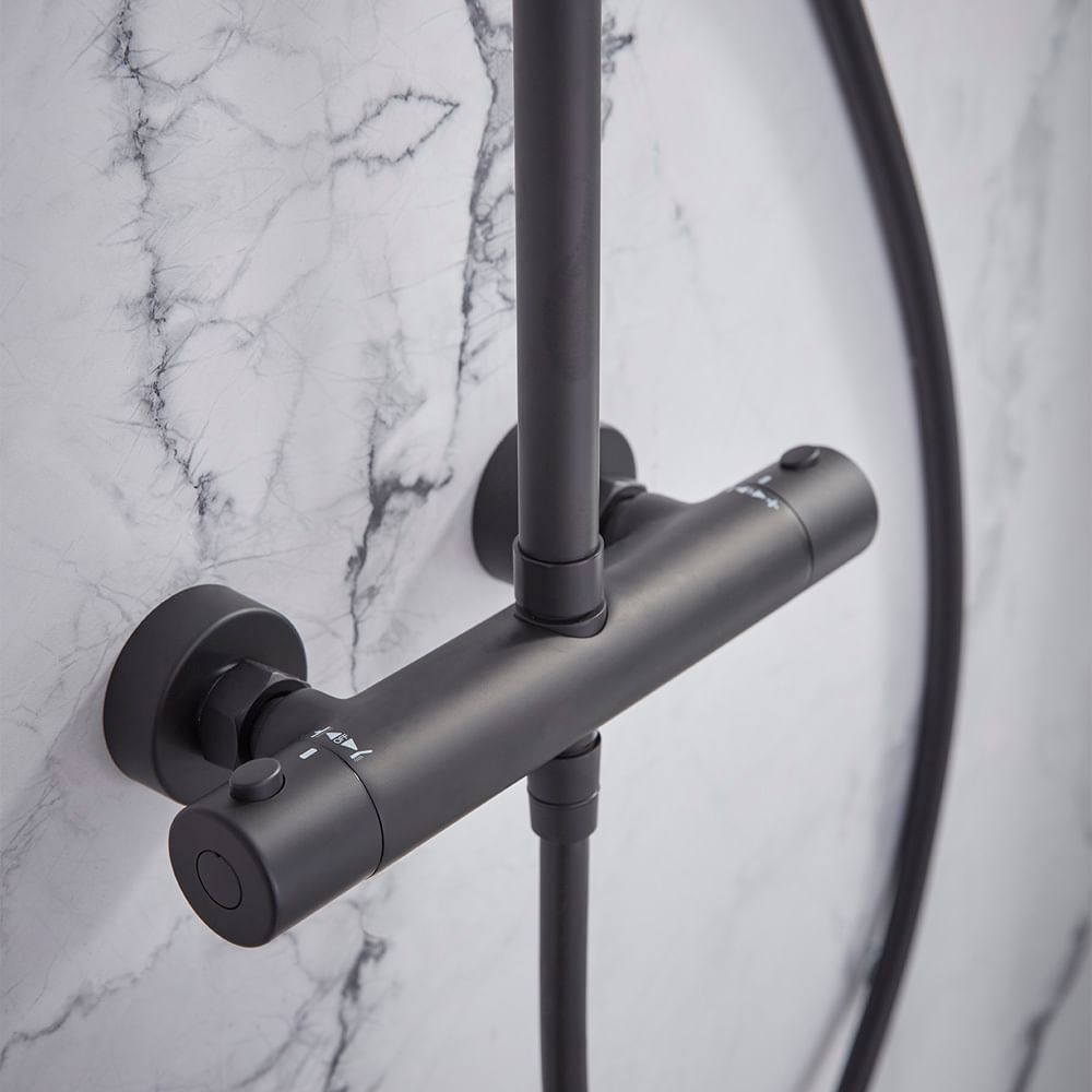TAV Merit BK shower exposed valve Detail slide image TAV Merit BK shower exposed valve Detail slide image