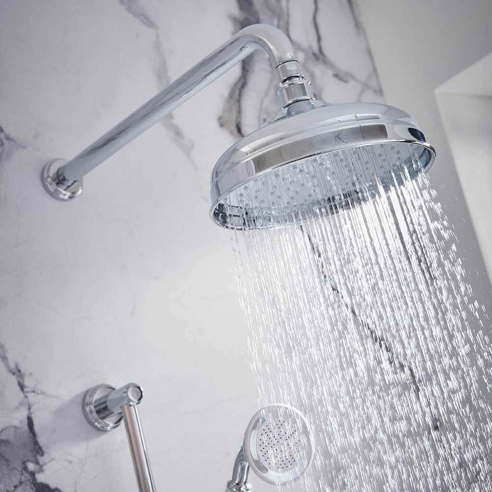 Tav Cheltenham 2 F shower head water detail slide image Tav Cheltenham 2 F shower head water detail slide image