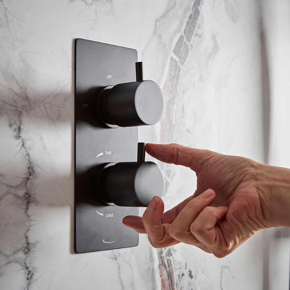 Tav Merit 2 F Black valve detail slide image Tav Merit 2 F Black valve detail slide image