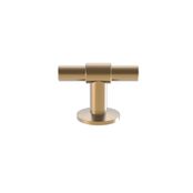 Toledo T bar Handle Untreated Brass 1068429