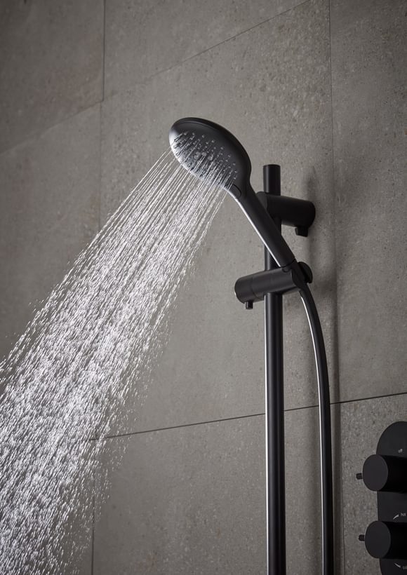 Unity Black Handset Rain Detail Unity Black Handset Rain Detail