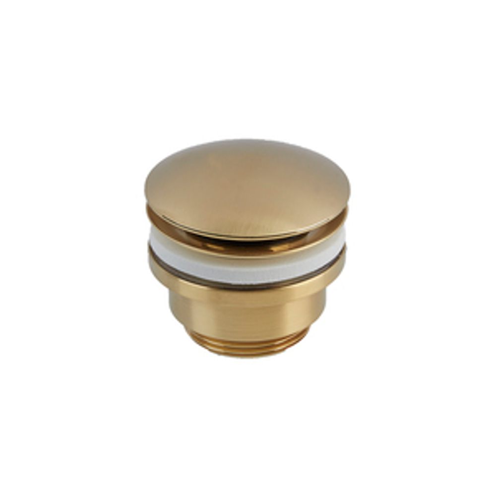 Universal Open Basin Waste Brushed Brass 1034974 slide image Universal Open Basin Waste Brushed Brass 1034974 slide image