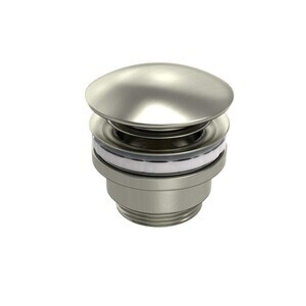 Universal Open Basin Waste Brushed Nickel 1102516 slide image Universal Open Basin Waste Brushed Nickel 1102516 slide image