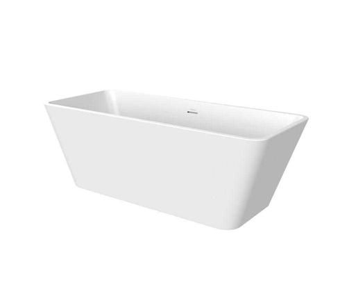 Accent Double Ended Square Freestanding Bath 1700 360 view