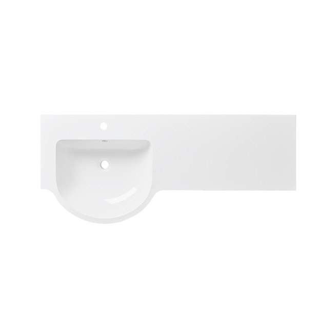 Solo 1200mm Standard Isocast Basin Left - SO1202S.L