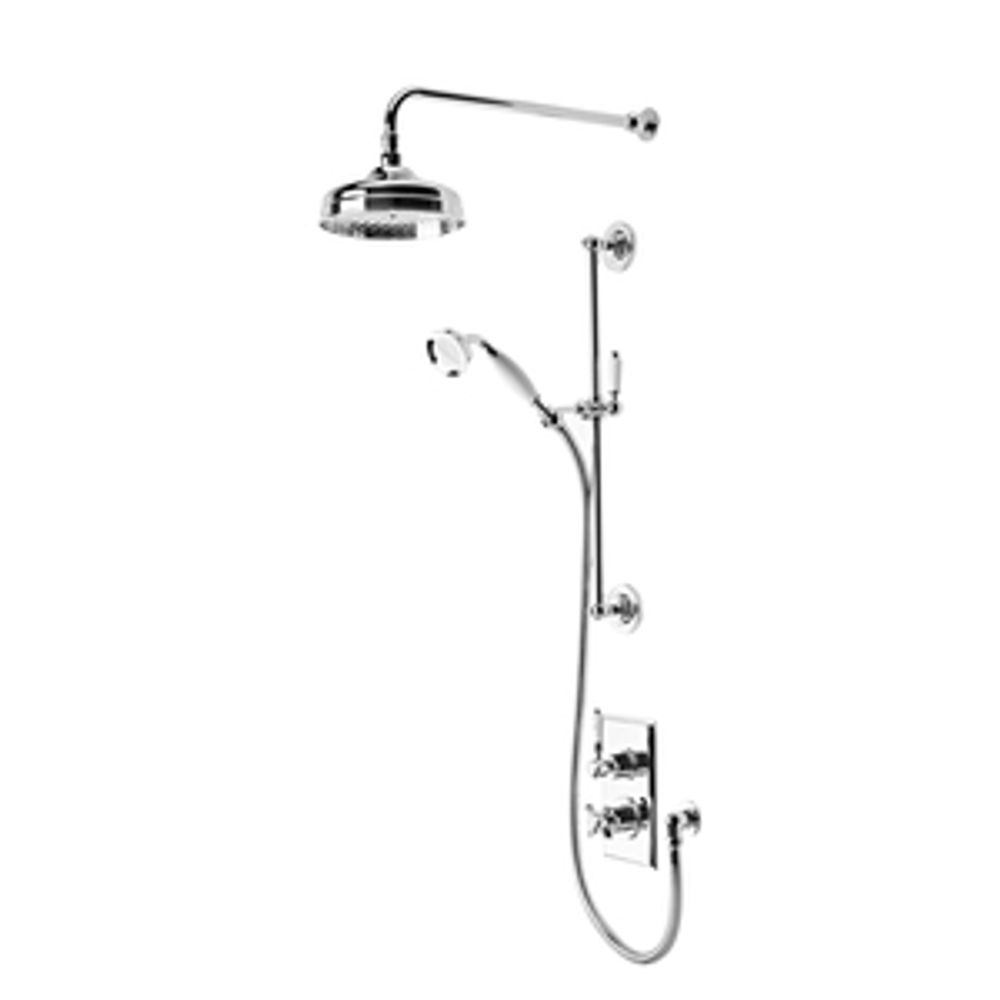 Varsity Thermostatic Concealed Dual Function Shower Valve System 1065503 slide image Varsity Thermostatic Concealed Dual Function Shower Valve System 1065503 slide image